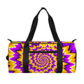Spiral Expansion Moving Optical Illusion Gym Bag