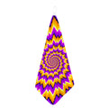 Spiral Expansion Moving Optical Illusion Hand Towel