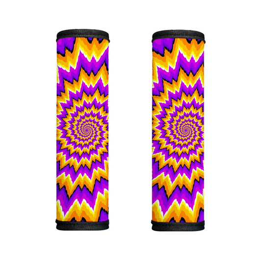Spiral Expansion Moving Optical Illusion Handle Covers