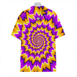 Spiral Expansion Moving Optical Illusion Hawaiian Shirt