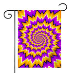 Spiral Expansion Moving Optical Illusion House Flag
