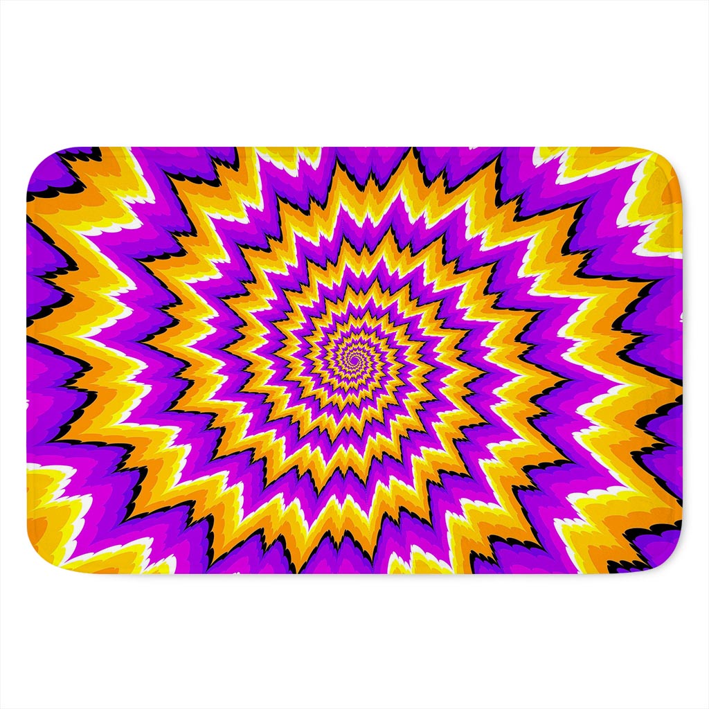 Spiral Expansion Moving Optical Illusion Indoor Door Mat