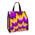 Spiral Expansion Moving Optical Illusion Insulated Lunch Tote