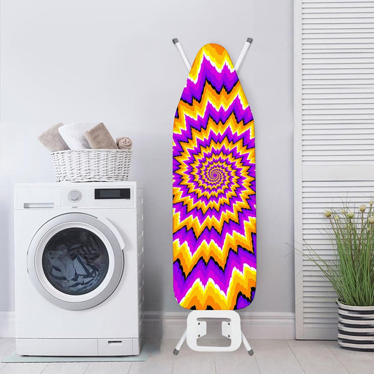 Spiral Expansion Moving Optical Illusion Ironing Board Cover