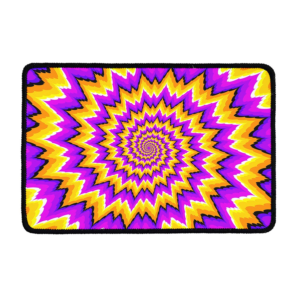 Spiral Expansion Moving Optical Illusion Kitchen Mat