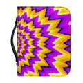 Spiral Expansion Moving Optical Illusion Leather Bible Cover