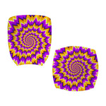Spiral Expansion Moving Optical Illusion Office Chair Cover