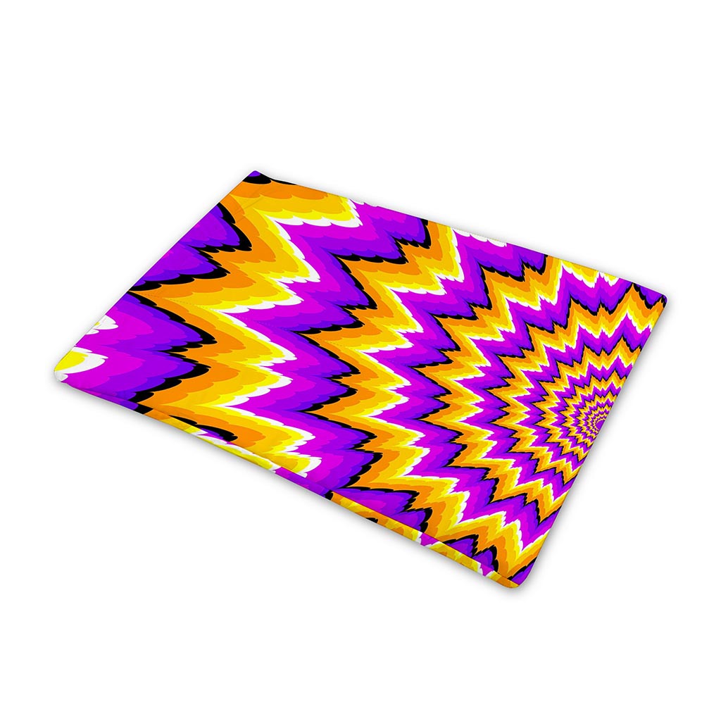 Spiral Expansion Moving Optical Illusion Pet Cooling Mat Cover