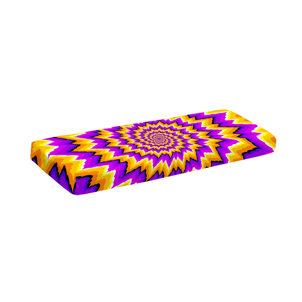 Spiral Expansion Moving Optical Illusion Piano Keyboard Cover