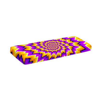 Spiral Expansion Moving Optical Illusion Piano Keyboard Cover