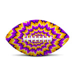 Spiral Expansion Moving Optical Illusion Rugby Ball