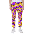 Spiral Expansion Moving Optical Illusion Joggers