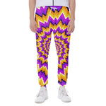 Spiral Expansion Moving Optical Illusion Scuba Joggers