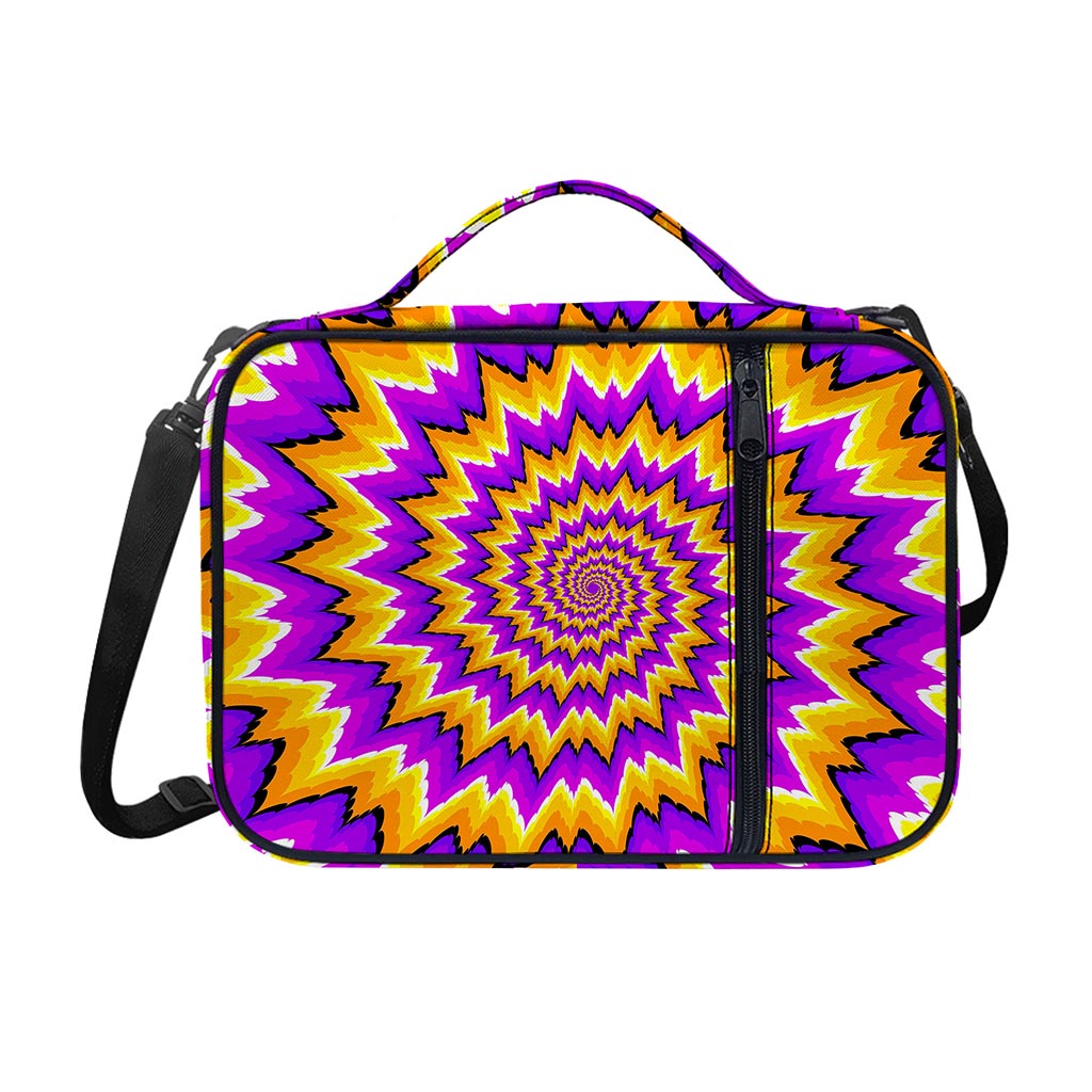 Spiral Expansion Moving Optical Illusion Shoulder Strap Bible Bag