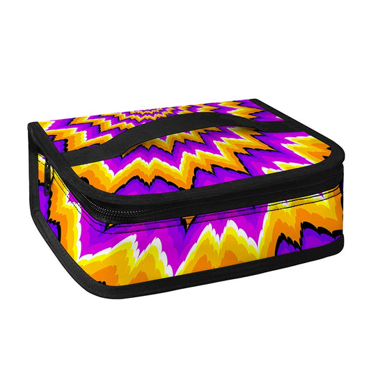Spiral Expansion Moving Optical Illusion Small Lunch Bag