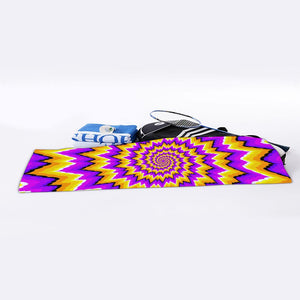 Spiral Expansion Moving Optical Illusion Sports Towel