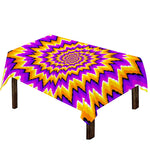 Spiral Expansion Moving Optical Illusion Tablecloth