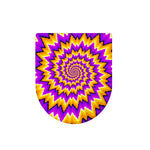 Spiral Expansion Moving Optical Illusion Toilet Lid Cover