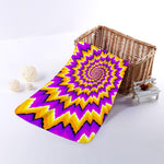 Spiral Expansion Moving Optical Illusion Towel