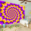 Spiral Expansion Moving Optical Illusion Wall Sticker