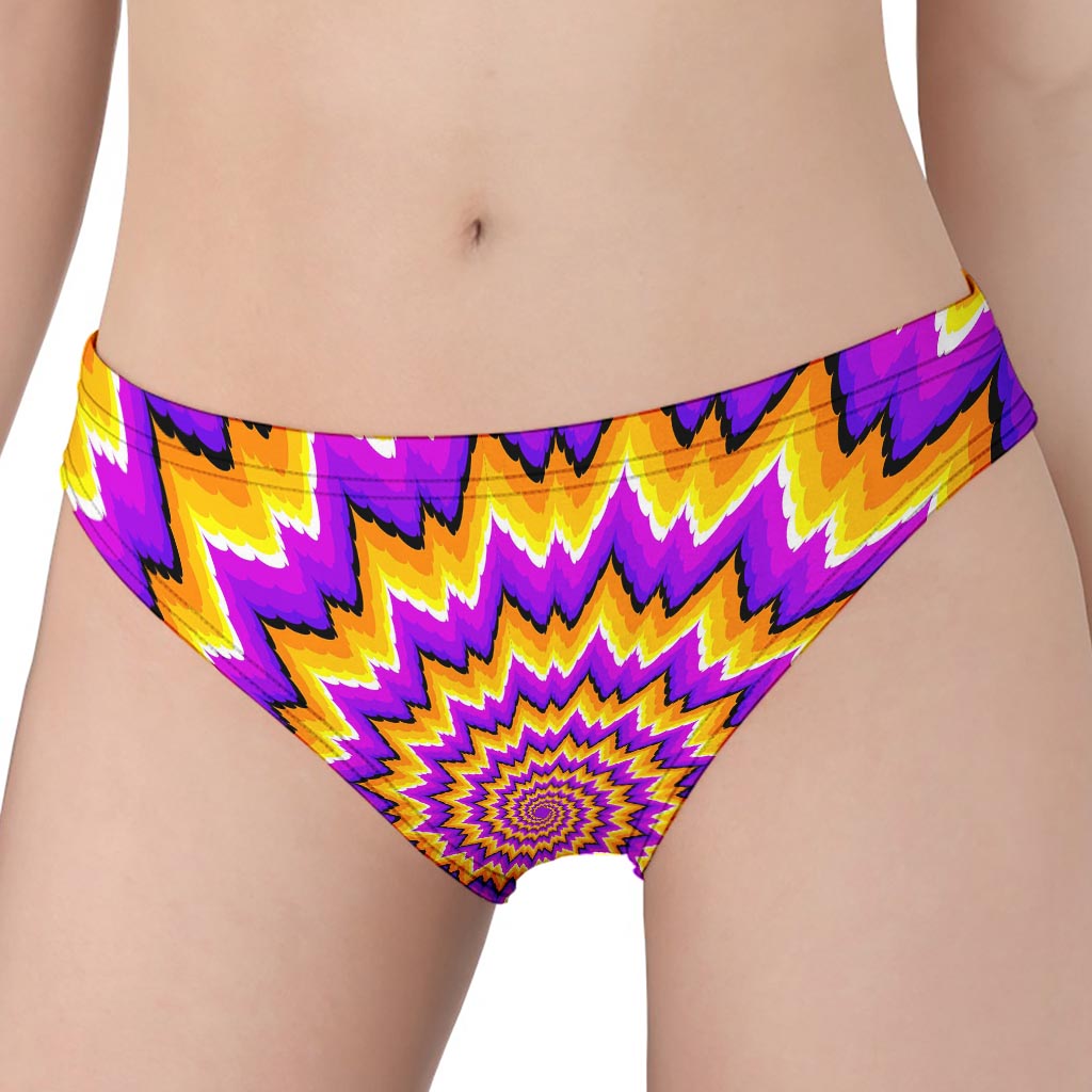 Spiral Expansion Moving Optical Illusion Women's Panties