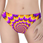 Spiral Expansion Moving Optical Illusion Women's Thong