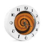 Spiral Fractal Print Alarm Clock