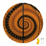 Spiral Fractal Print Basketball