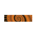 Spiral Fractal Print Bed Runner