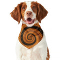 Spiral Fractal Print Dog Bandana