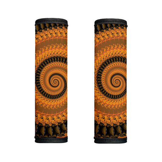 Spiral Fractal Print Handle Covers