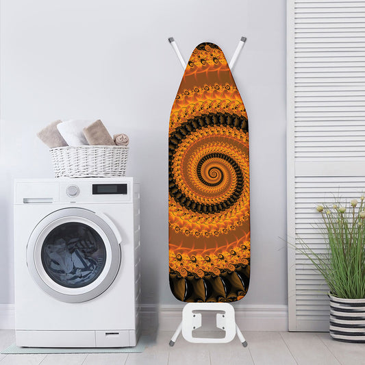 Spiral Fractal Print Ironing Board Cover