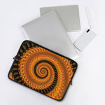 Spiral Fractal Print Laptop Sleeve