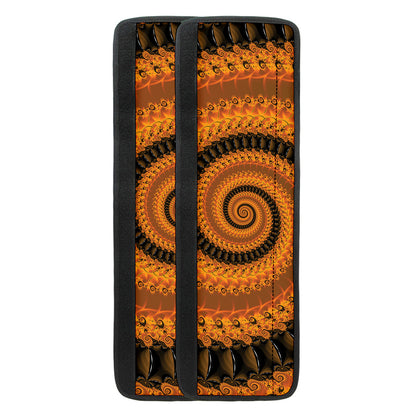 Spiral Fractal Print Refrigerator Handle Covers