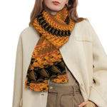 Spiral Fractal Print Scarf
