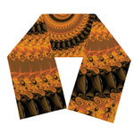 Spiral Fractal Print Scarf