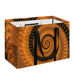 Spiral Fractal Print Utility Tote Bag