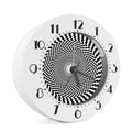 Spiral Illusory Motion Print Alarm Clock