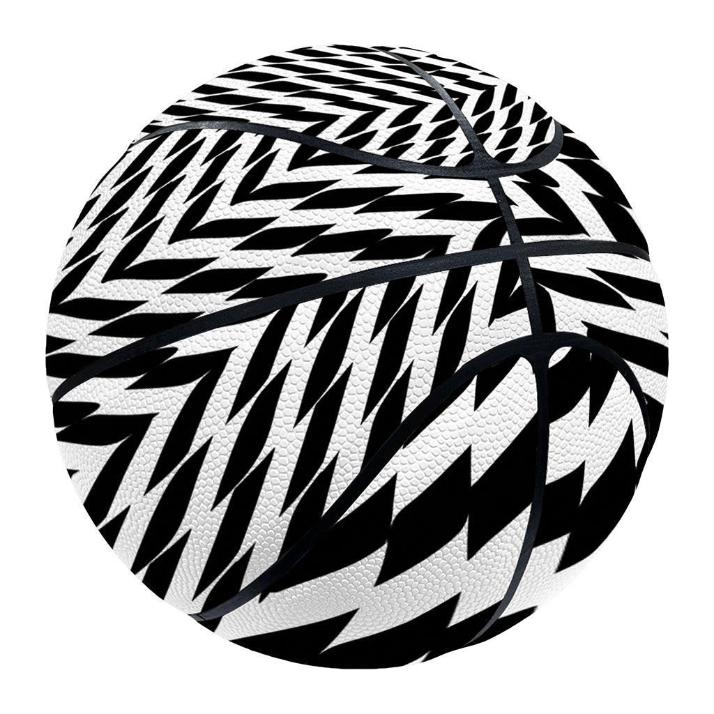 Spiral Illusory Motion Print Basketball
