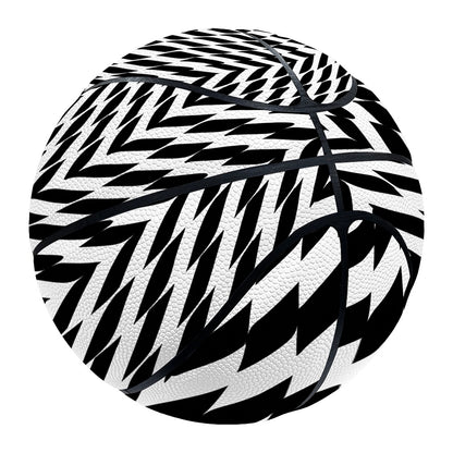 Spiral Illusory Motion Print Basketball