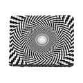 Spiral Illusory Motion Print Bifold Wallet