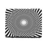 Spiral Illusory Motion Print Bifold Wallet