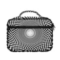 Spiral Illusory Motion Print Briefcase Bible Bag