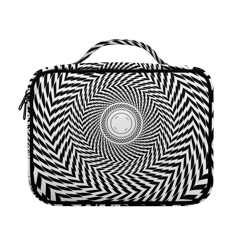 Spiral Illusory Motion Print Briefcase Bible Bag