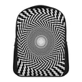 Spiral Illusory Motion Print Casual Backpack