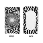 Spiral Illusory Motion Print Changing Pad Cover