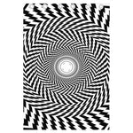Spiral Illusory Motion Print Curtain