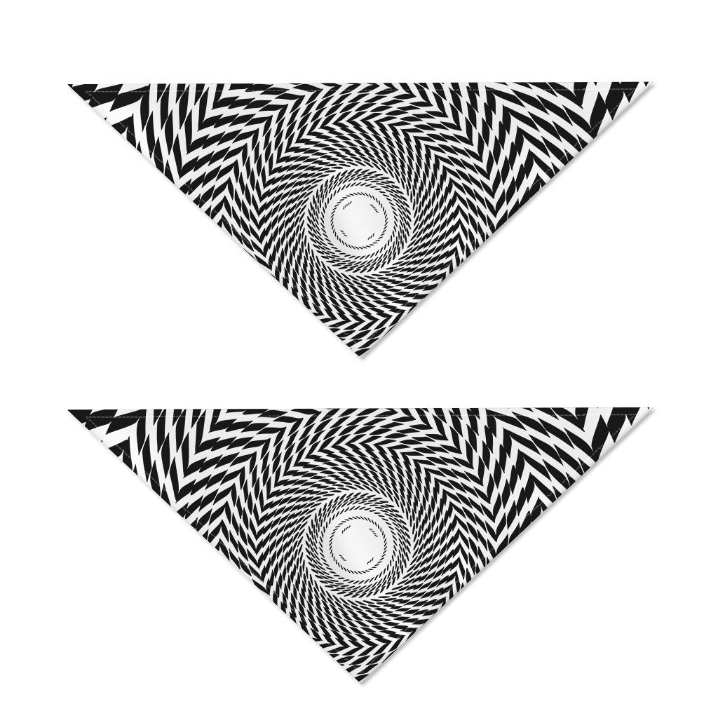 Spiral Illusory Motion Print Dog Bandana