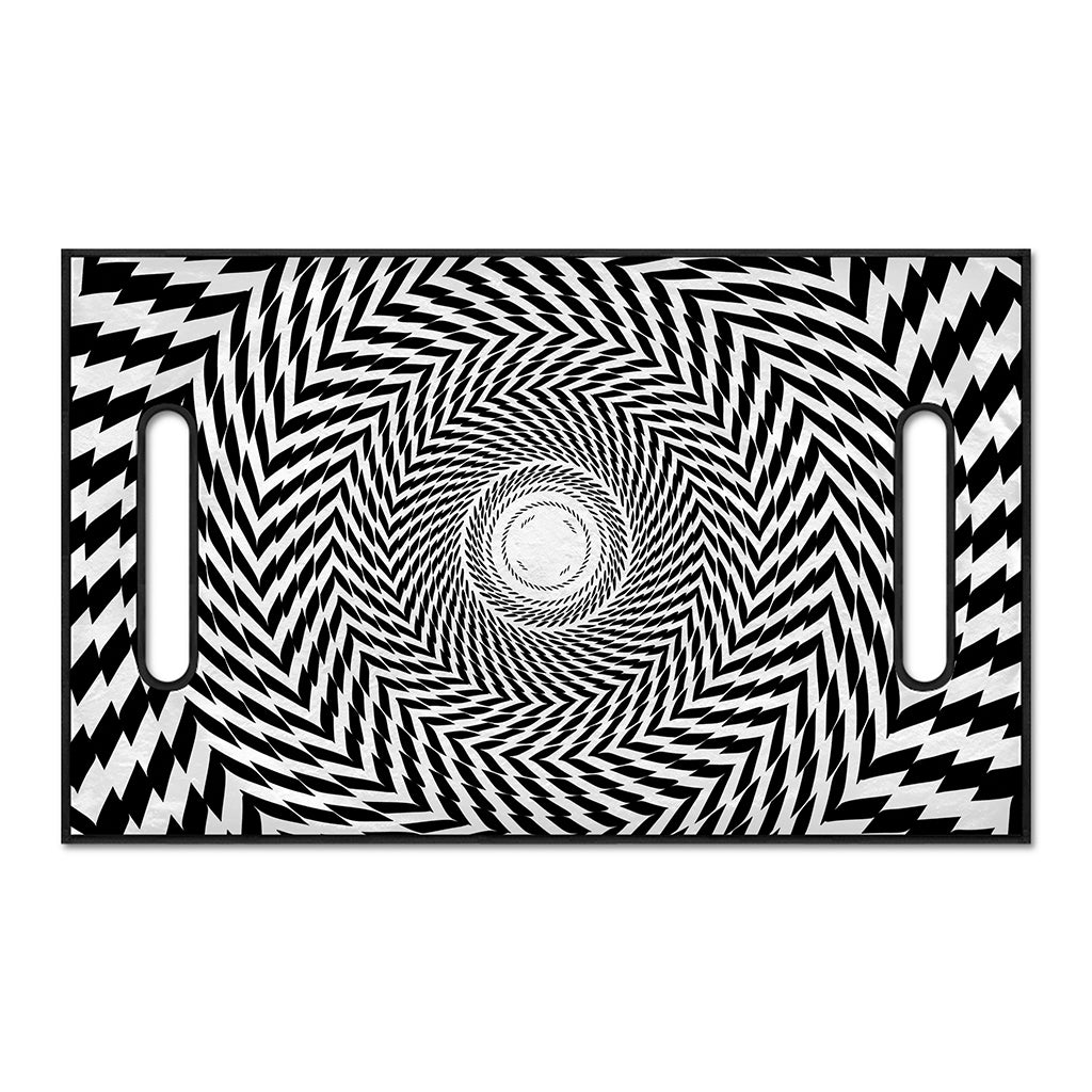 Spiral Illusory Motion Print Golf Cart Seat Cover