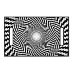 Spiral Illusory Motion Print Golf Cart Seat Cover